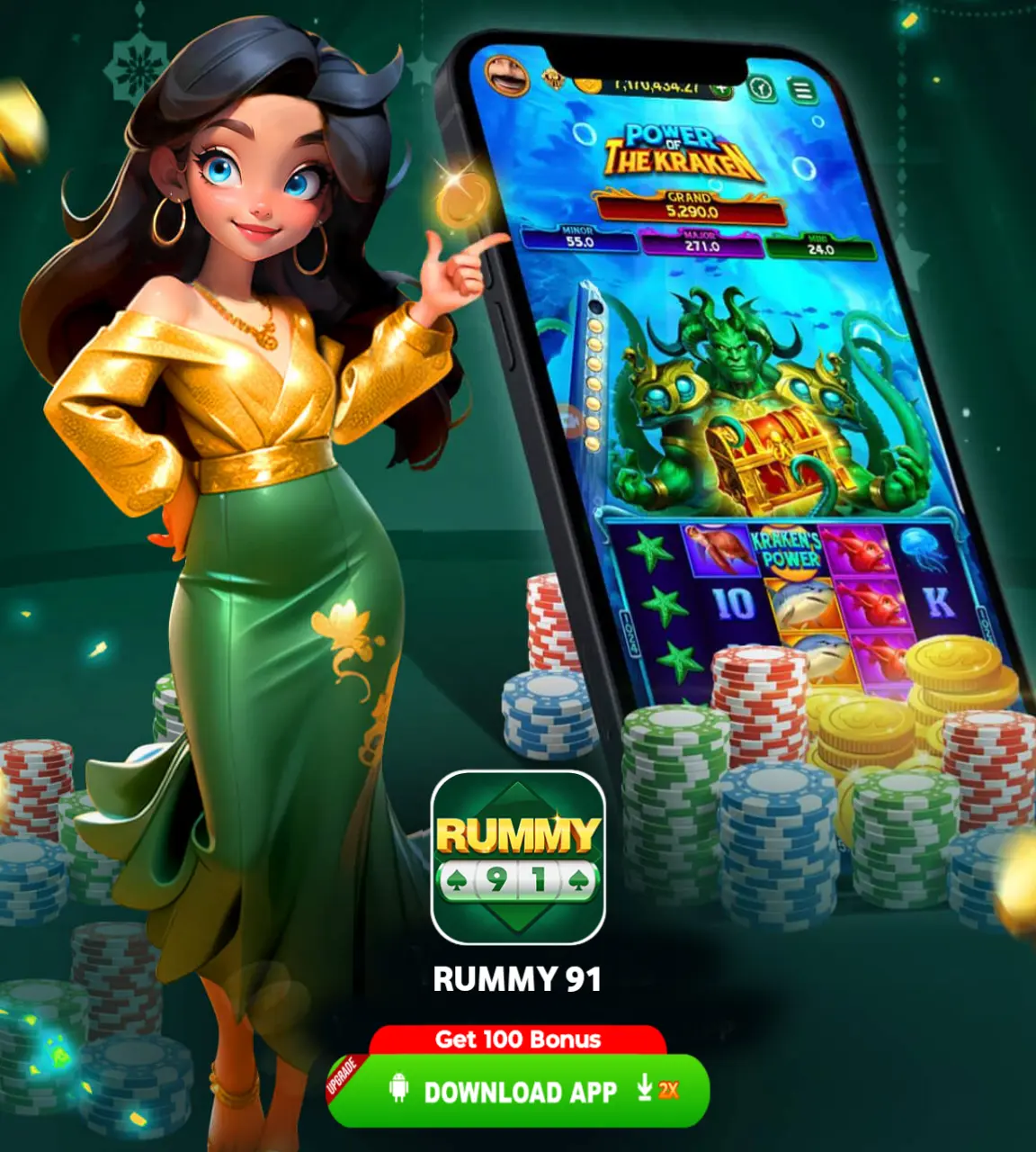 Rummy 91 Apk Banner